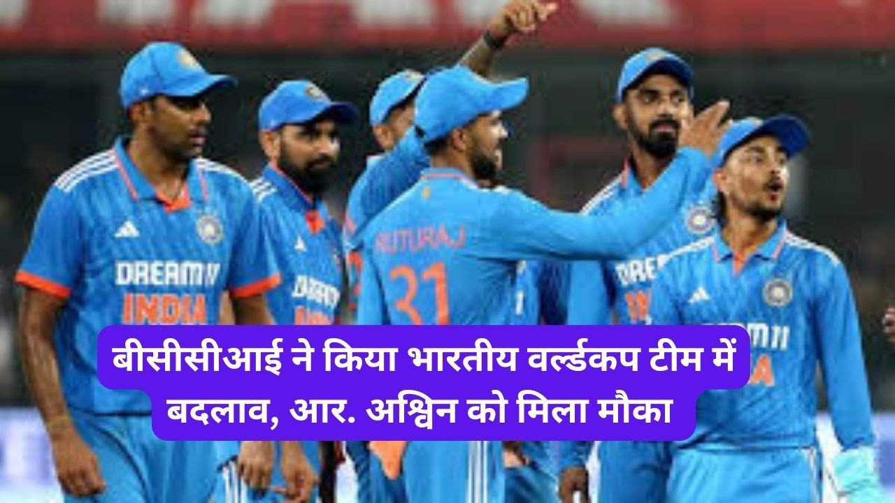 Team India world cup final squad